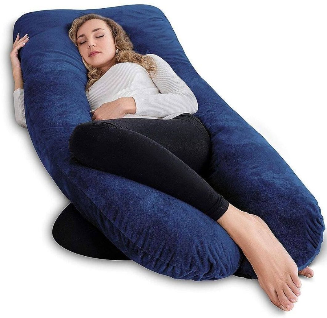 sumo ak Microfibre Pregnancy Pillow Pack of 1 Solid Maternity Care-picture-15