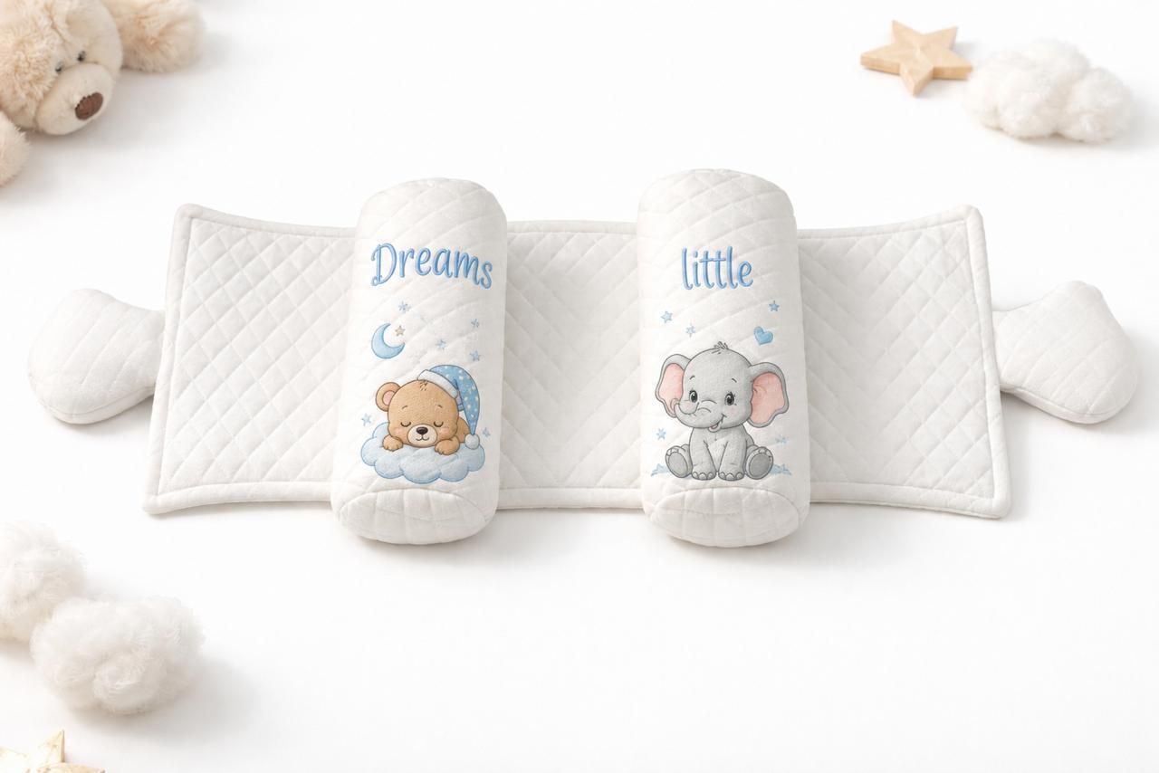 Cotton Baby Pillow Pack of 1 Printed-image-29