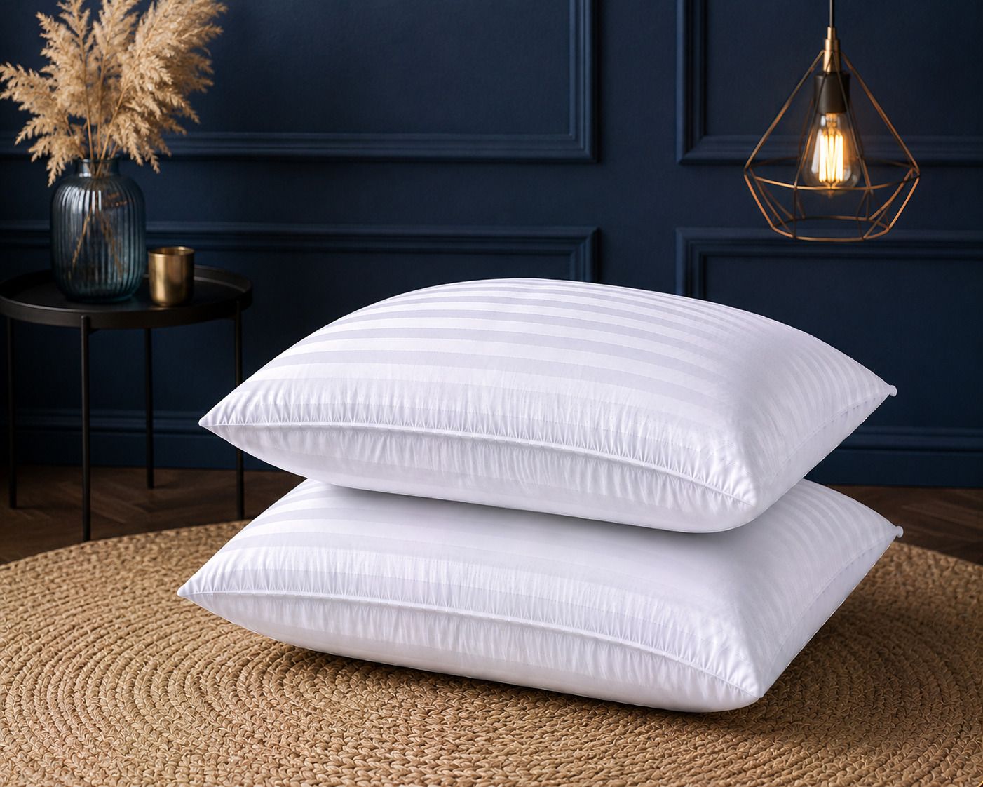 Microfibre Sleeping Pillow Pack of 2 Floral Sifflex Premium Sleep Series-image-43