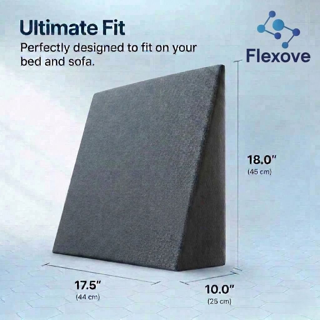 flexove Memory Foam Body Pillow Pack of 1 Geometric-picture-4