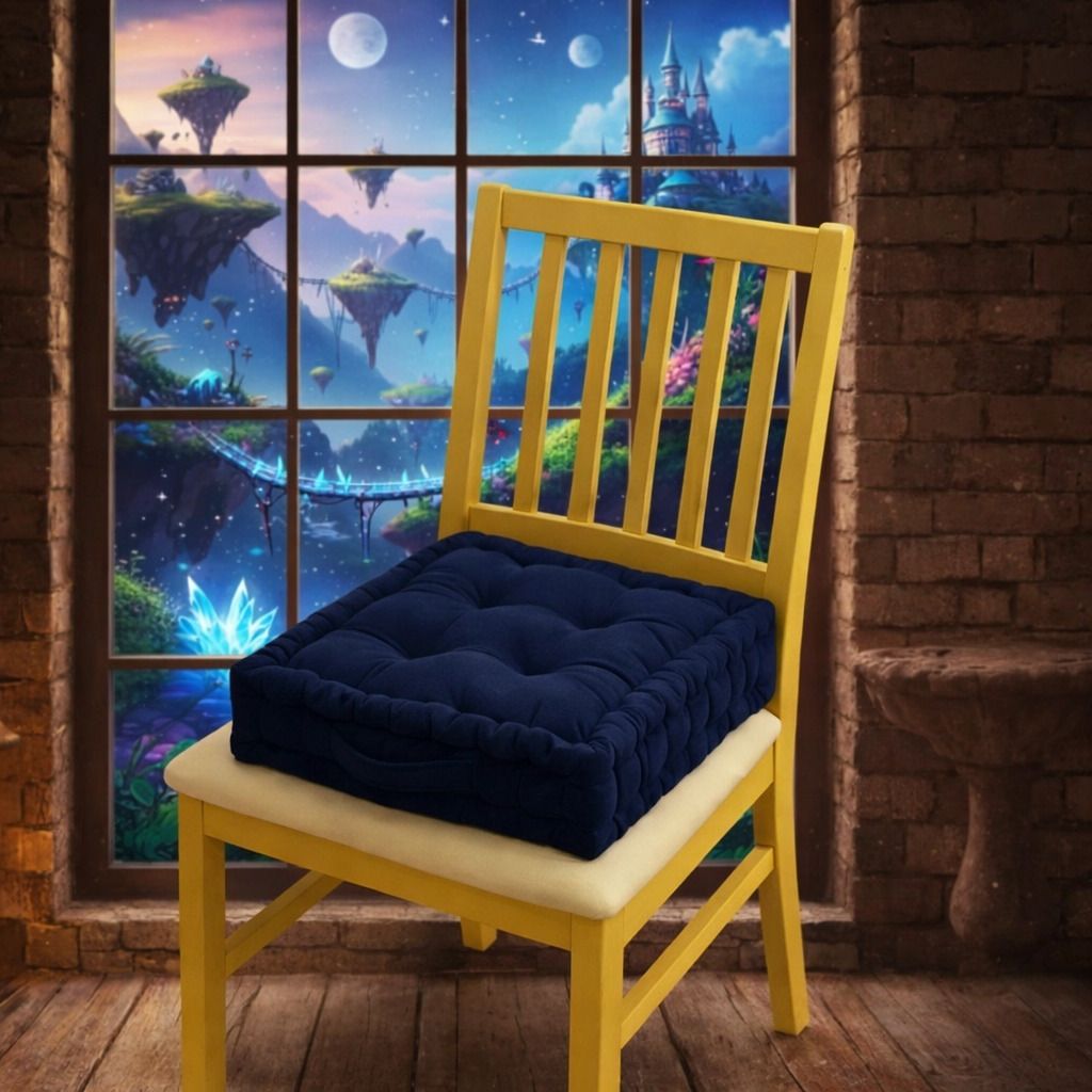 Cotton Cushion Pack of 1 Solid New-image-18