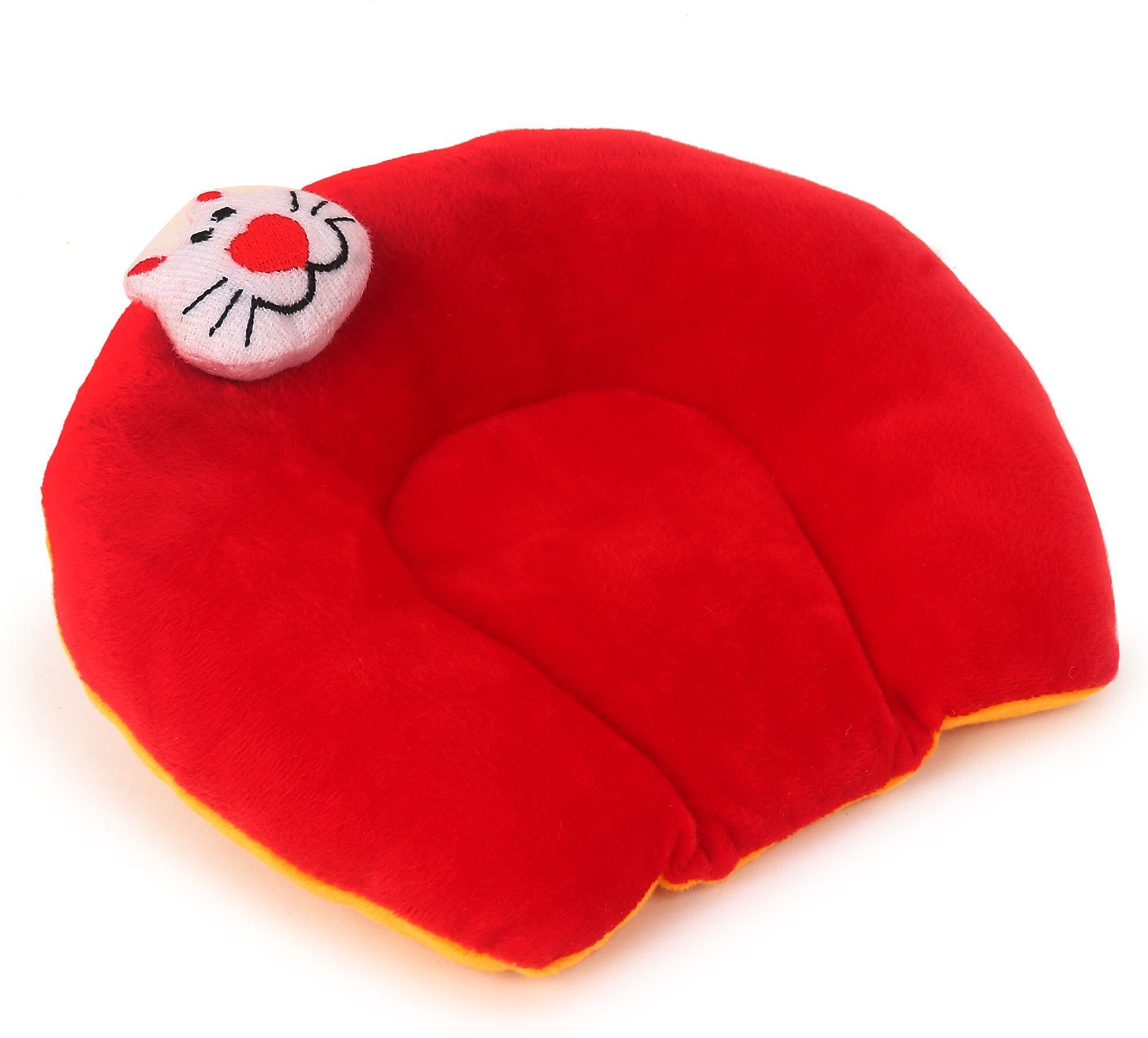 Mustard Seeds Baby Pillow Pack of 1 Animals BABY SEED PILLOW, Pillow for Newborn Baby-Round Head Shaping Pillow, 0-12 Months-image-39