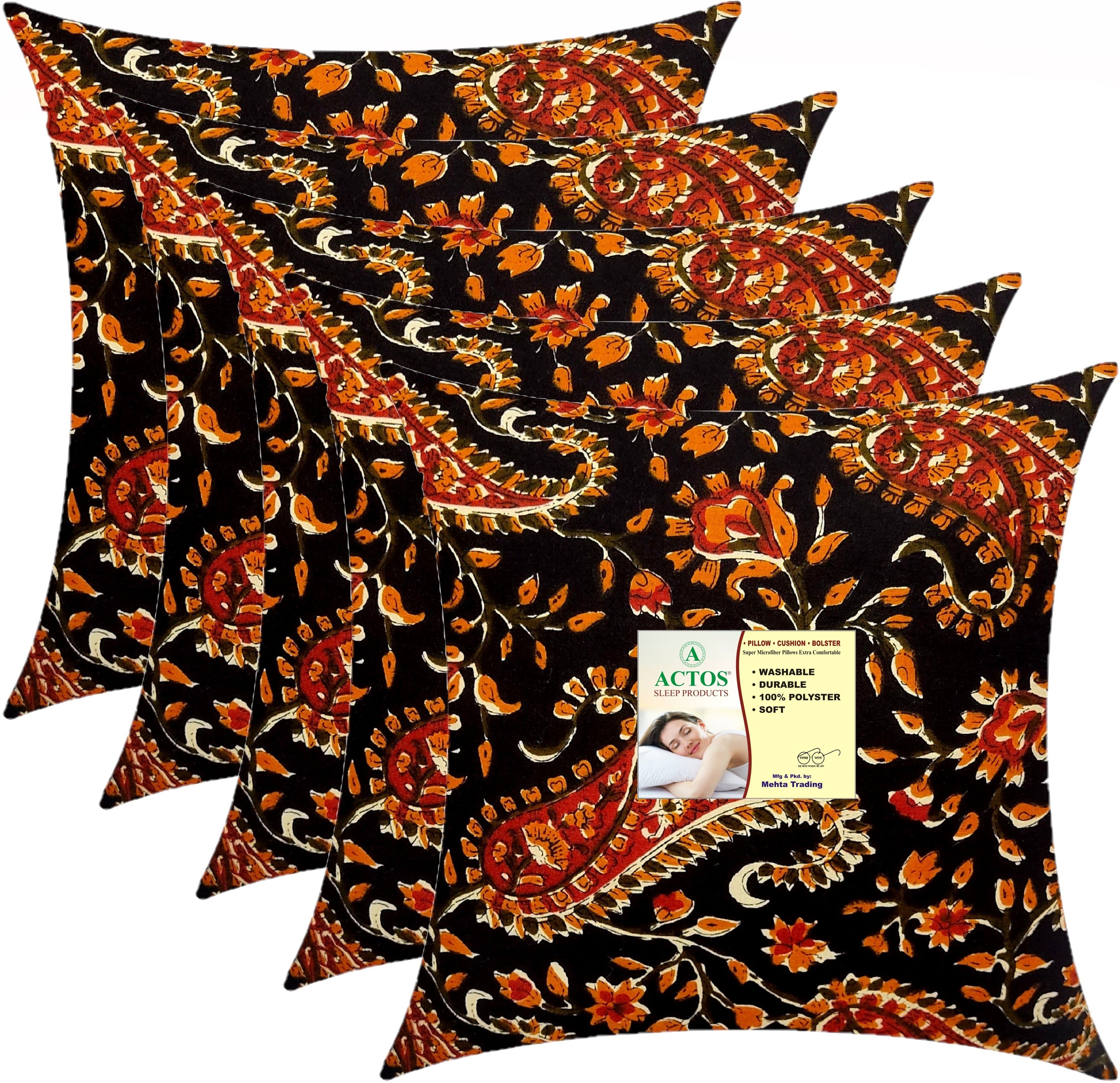 Microfibre Cushion Pack of 5 Floral-image-9