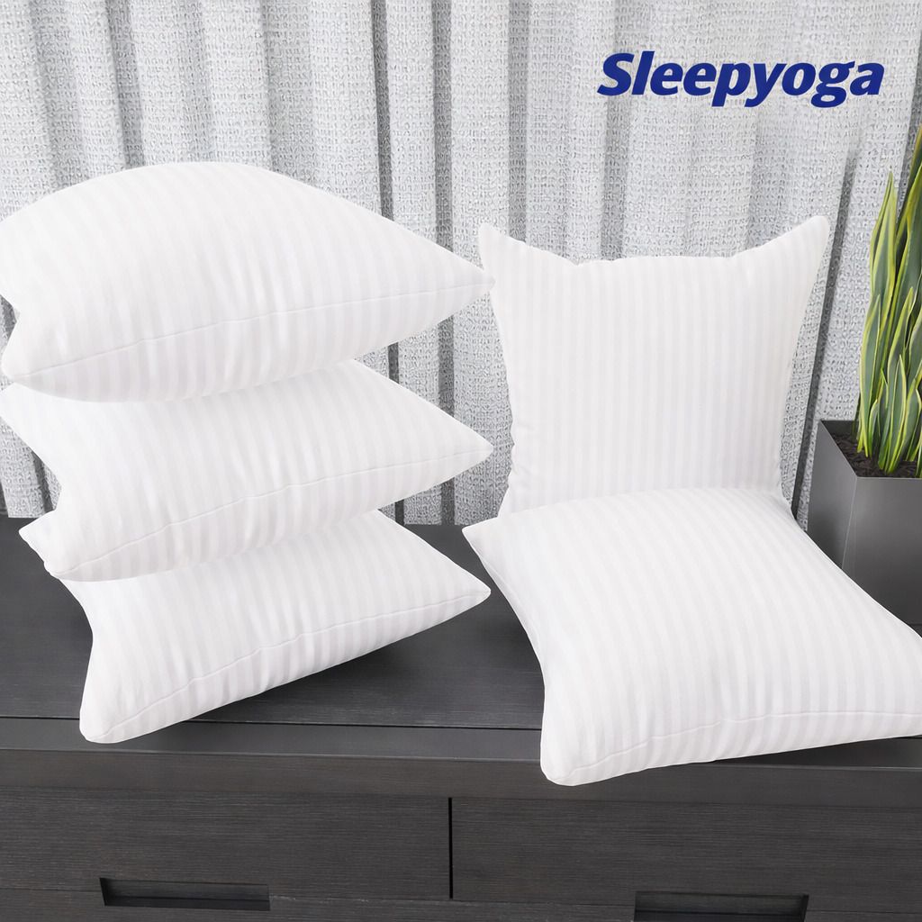 Microfibre Cushion Pack of 5 Solid HOME FURNISING-image-37