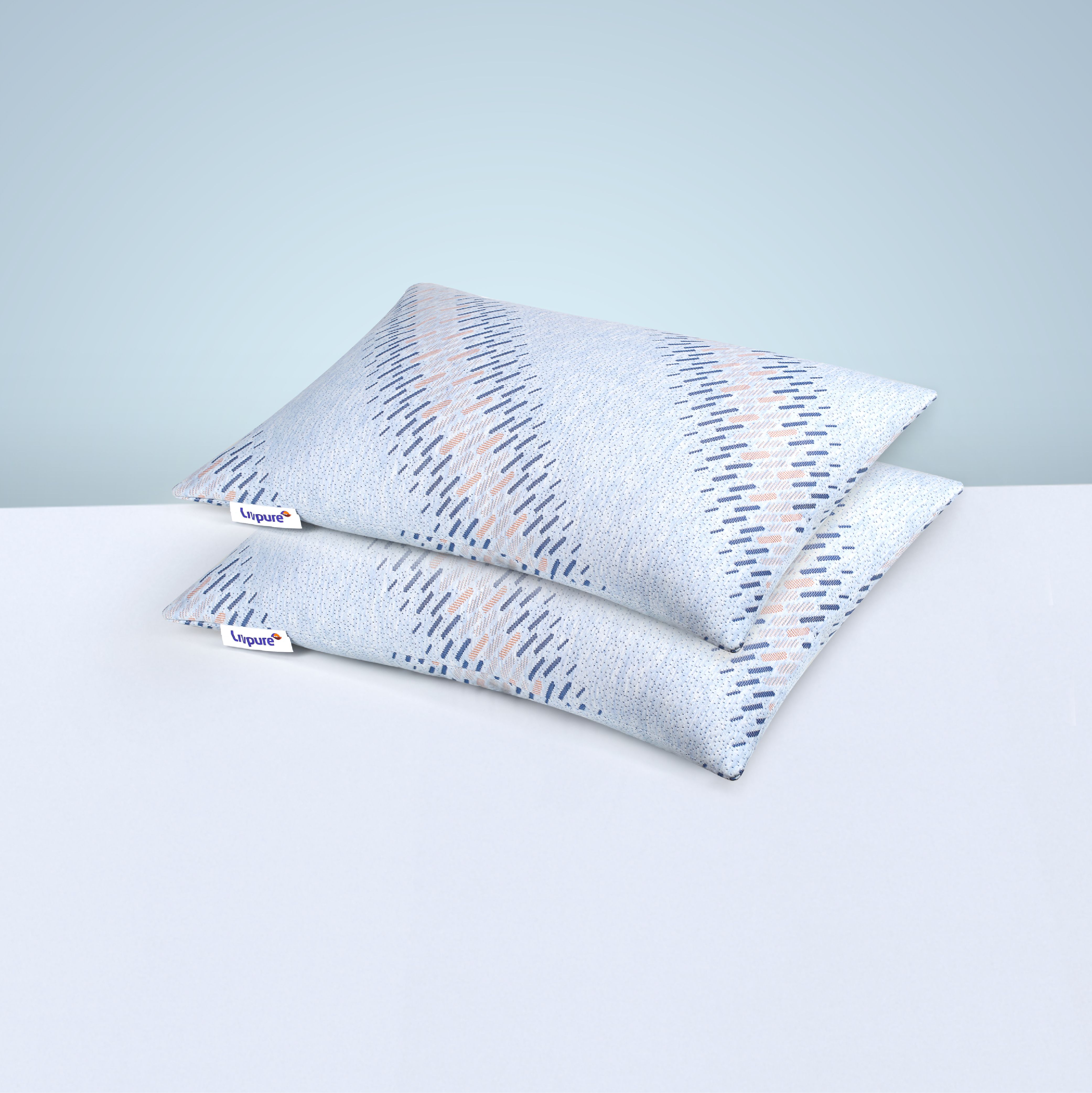 Microfibre Solid Sleeping Pillow Pack of 2-image-13