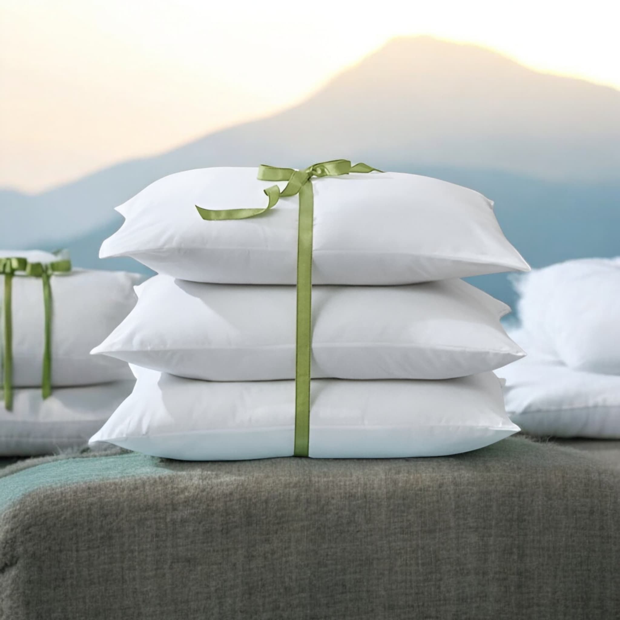 Microfibre Solid Sleeping Pillow Pack of 3-image-40