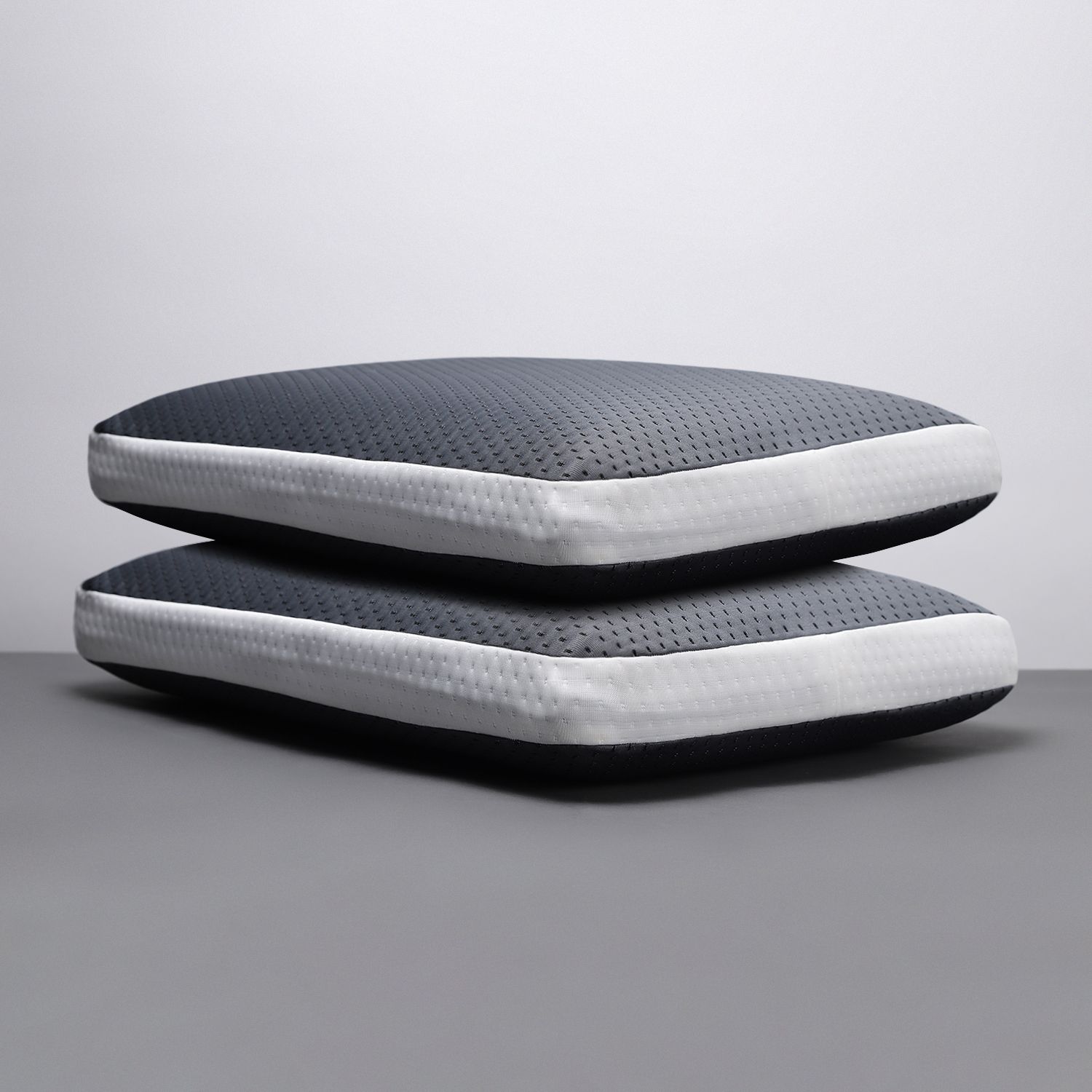 Luxury Memory Foam Geometric Sleeping Pillow Pack of 2-image-26