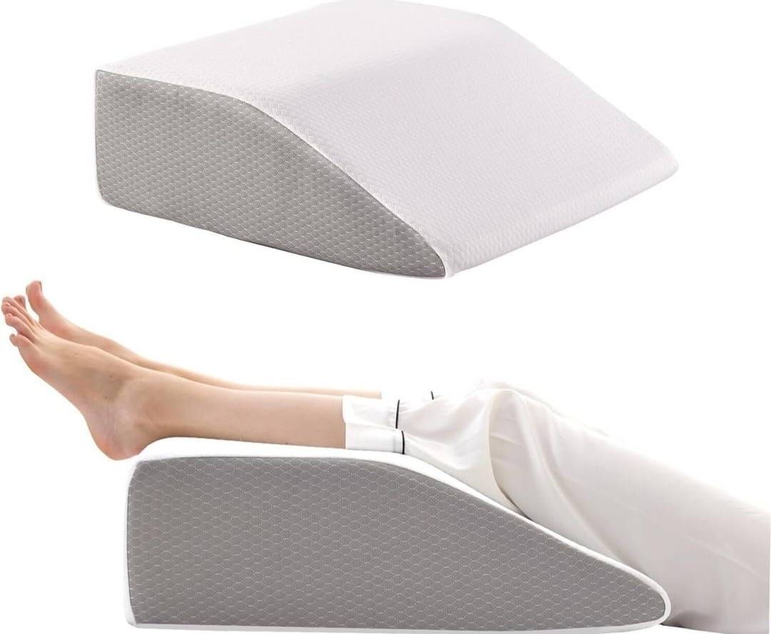 Foam Orthopaedic Pillow Pack of 1 Solid High Density Foam Leg Wedge Cushion-image-22