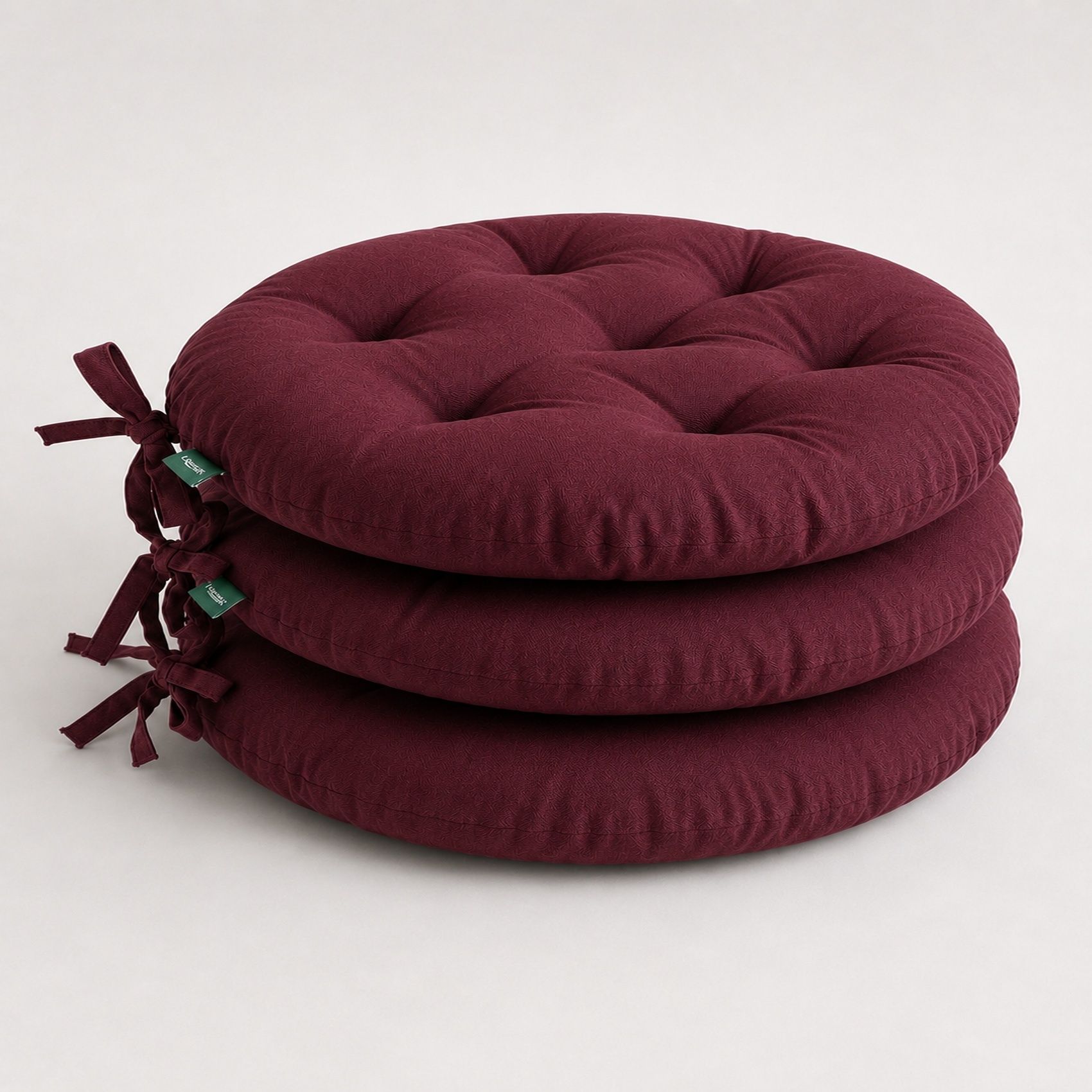 bhebha Microfibre Chair Pad Pack of 3 Solid-picture-29