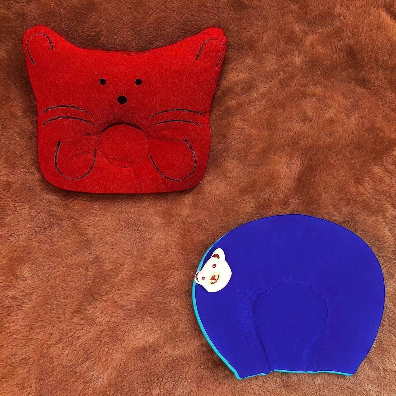 houseofcommon Microfibre Baby Pillow Pack of 2 Solid-picture-34