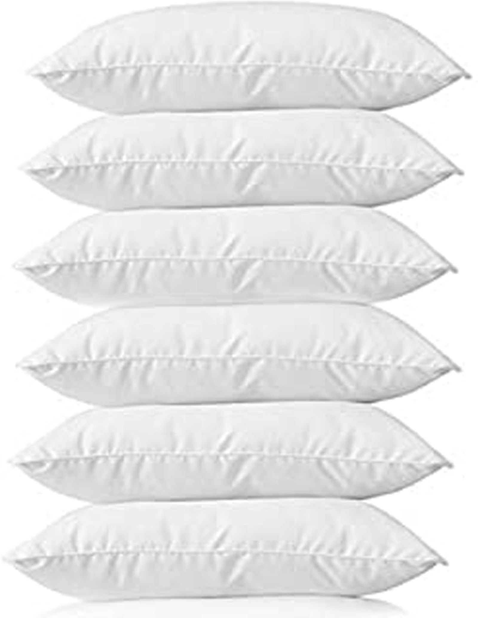 the cosmo Ultra soft Luxury sleeping pillow Microfibre Solid Chair Pad Pack of 6-picture-18