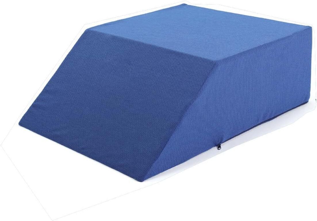 fridup Memory Foam Orthopaedic Pillow Pack of 1 Solid Leg Wedge Contour Pillow For Sleeping Leg Elevation Pillow For Pain Relief-picture-28