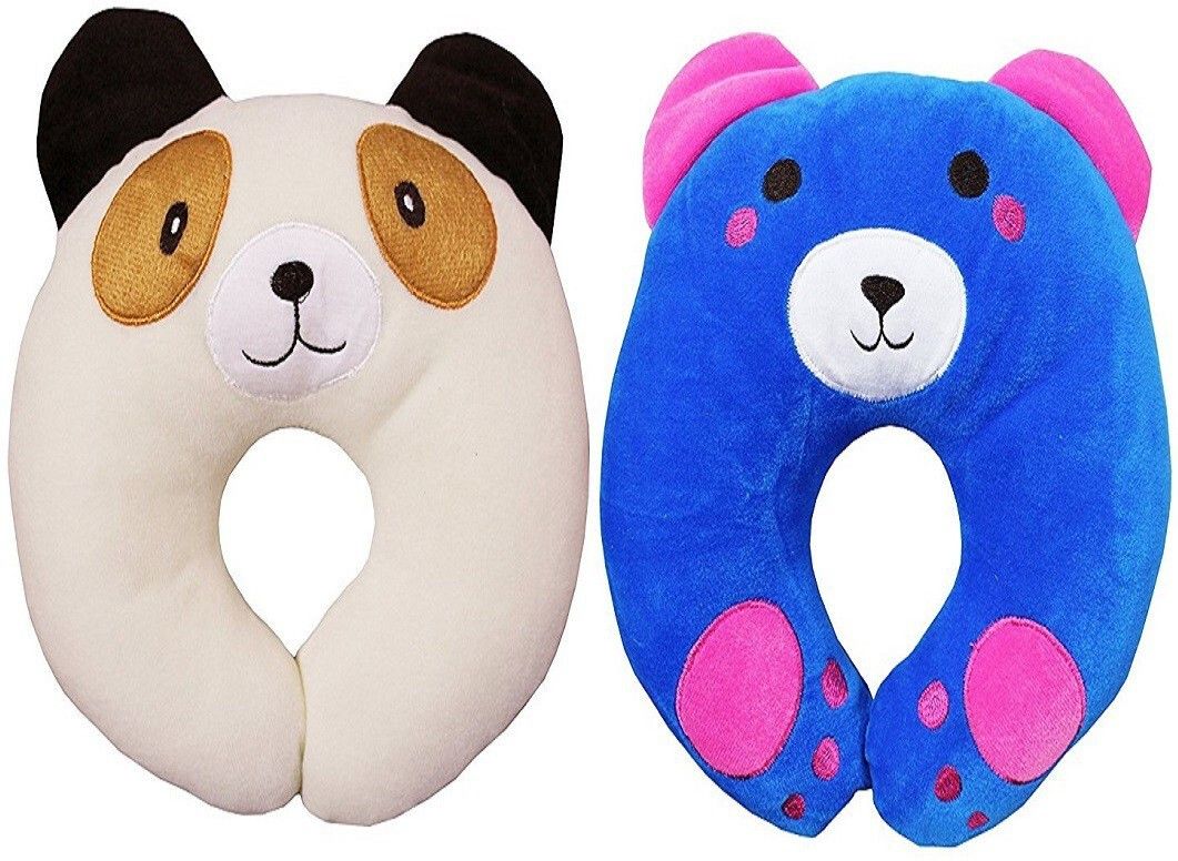 Cotton U Shape Baby Pillow Pack of 2-image-0