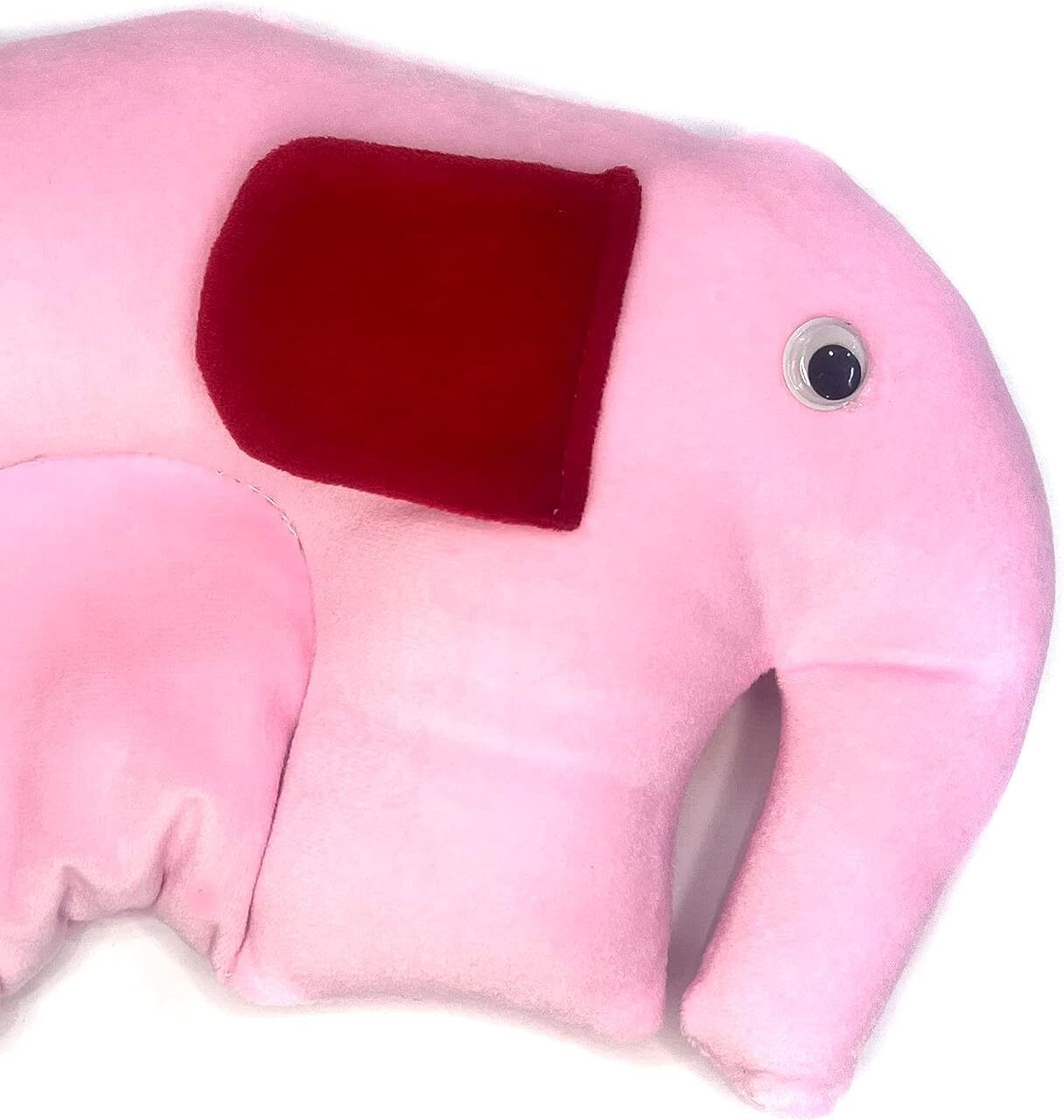 Elephant Shape Kids Stuff Toys for 0 to 9 Months Mustard Seeds Animals Baby Pillow Pack of 1-image-21