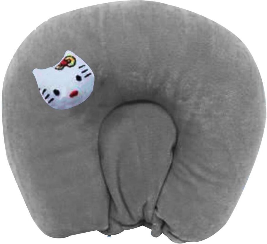 Cotton Baby Pillow Pack of 1 Smiley-image-44