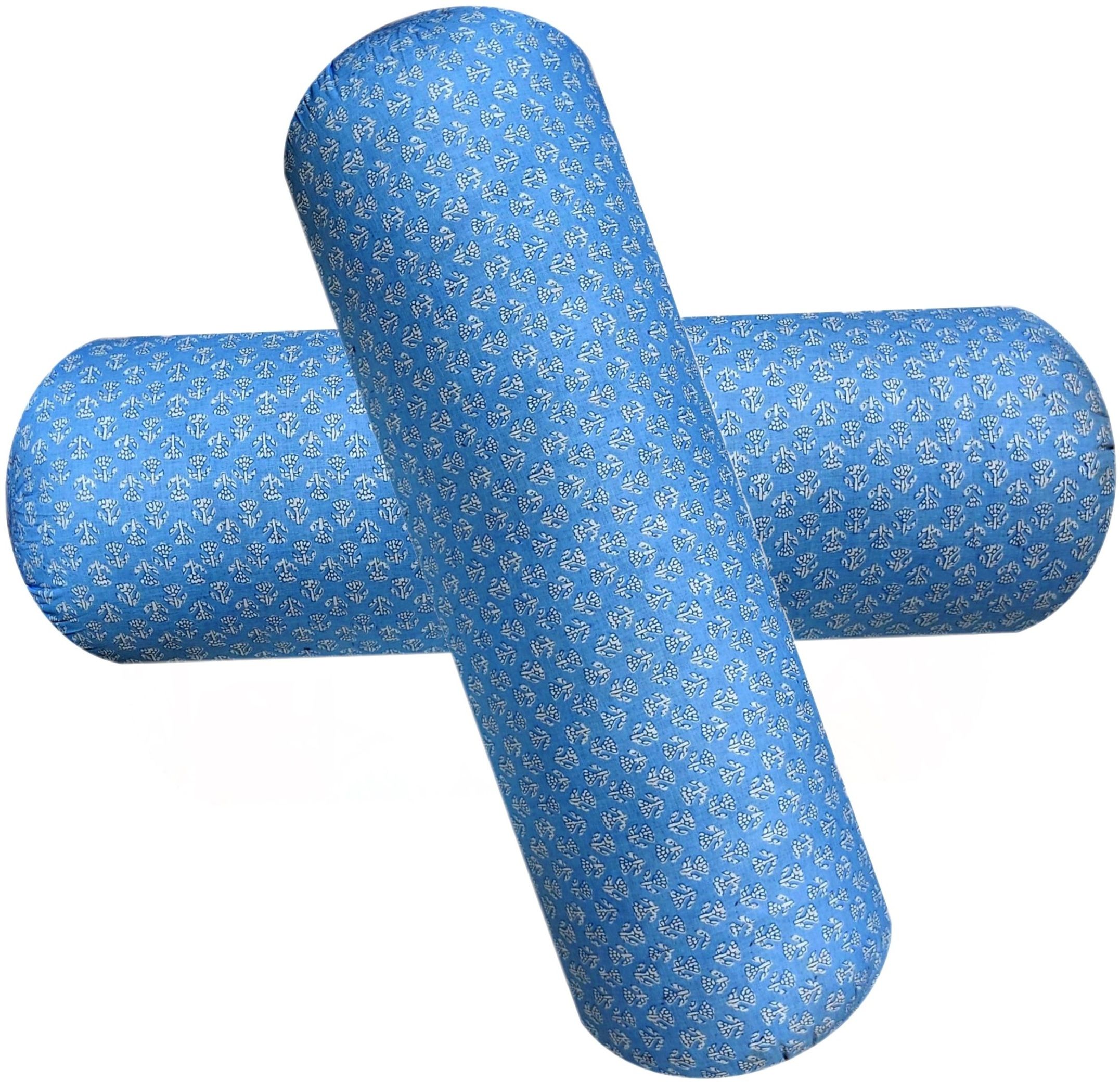 changers Round Bolster Microfibre Floral Bolster Pack of 2-picture-42