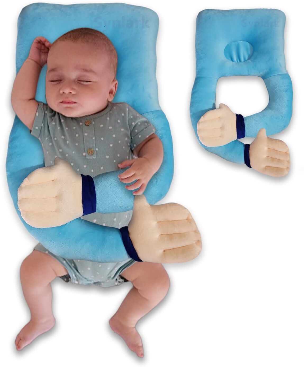 Baby Soft Hugging Neck Supporting Pillow Breast Support Cushion-image-1