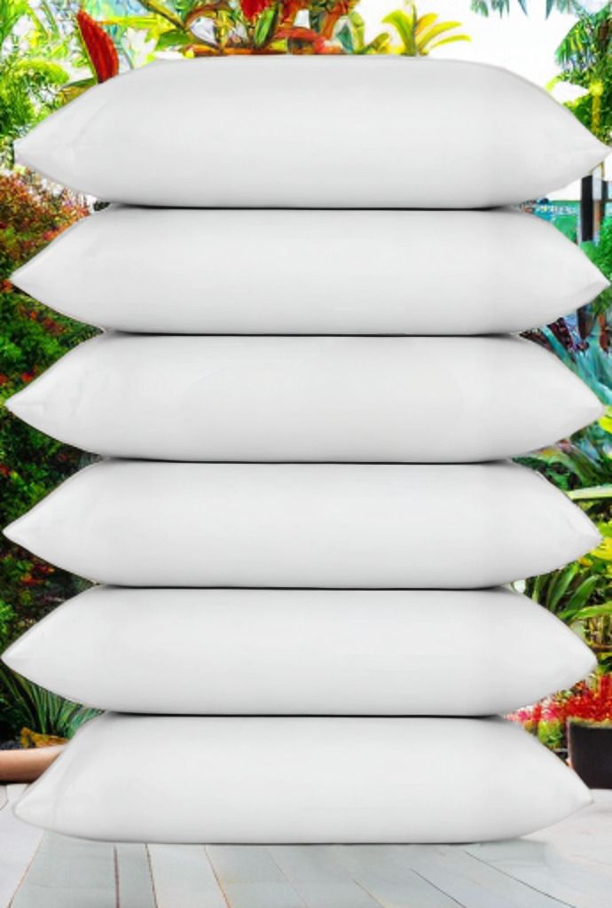 Polyester Fibre Sleeping Pillow Pack of 6 Solid LUXURY-image-14