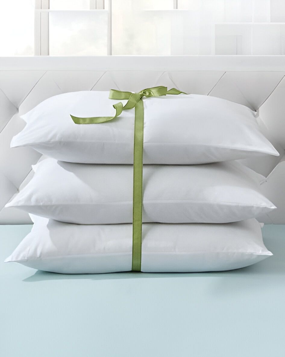 Microfibre Solid Sleeping Pillow Pack of 3-image-46