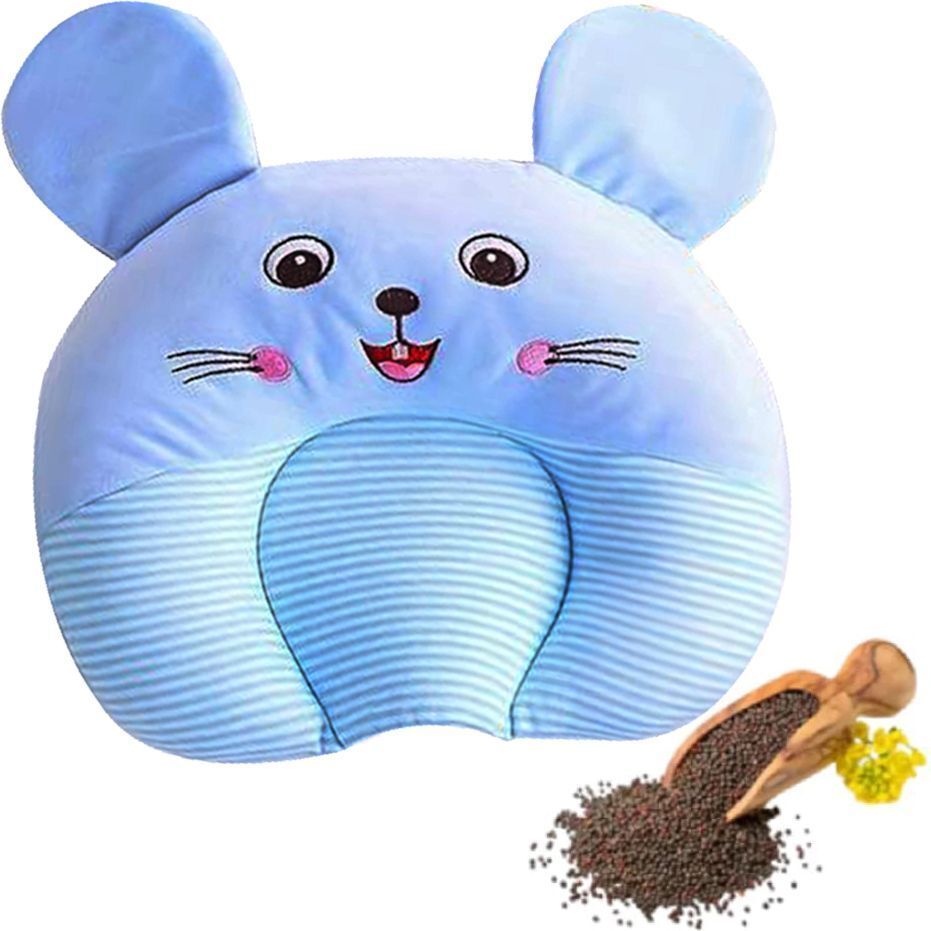 Polyester Fibre Baby Pillow Pack of 1 Animals Baby Neck Pillow-image-37