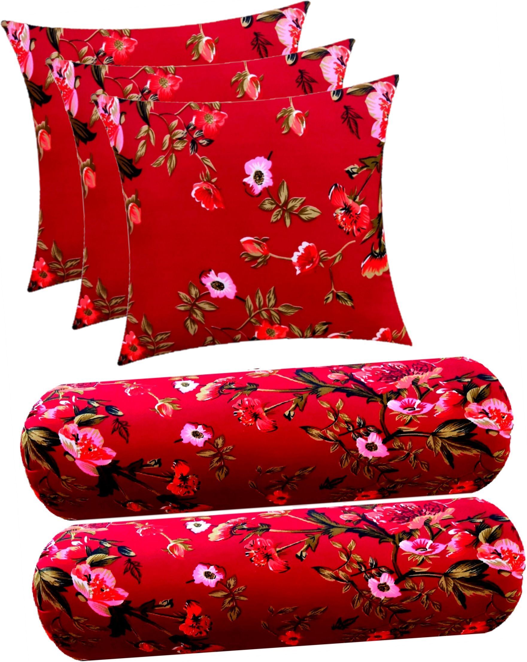 Microfibre Bolster Pack of 5 Floral-image-29