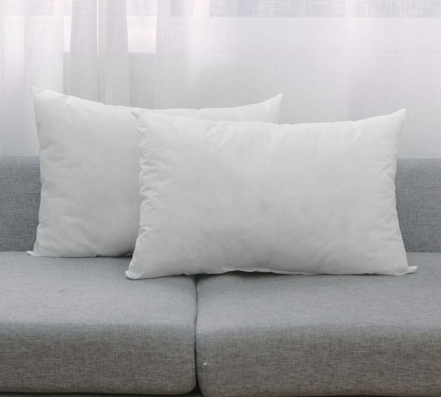ashu creation Microfibre Sleeping Pillow Pack of 2 Solid Microfiber Rectangular Soft Cushion Pillow Filler For Bed, Sofa, 12 x 18 Inch-picture-24