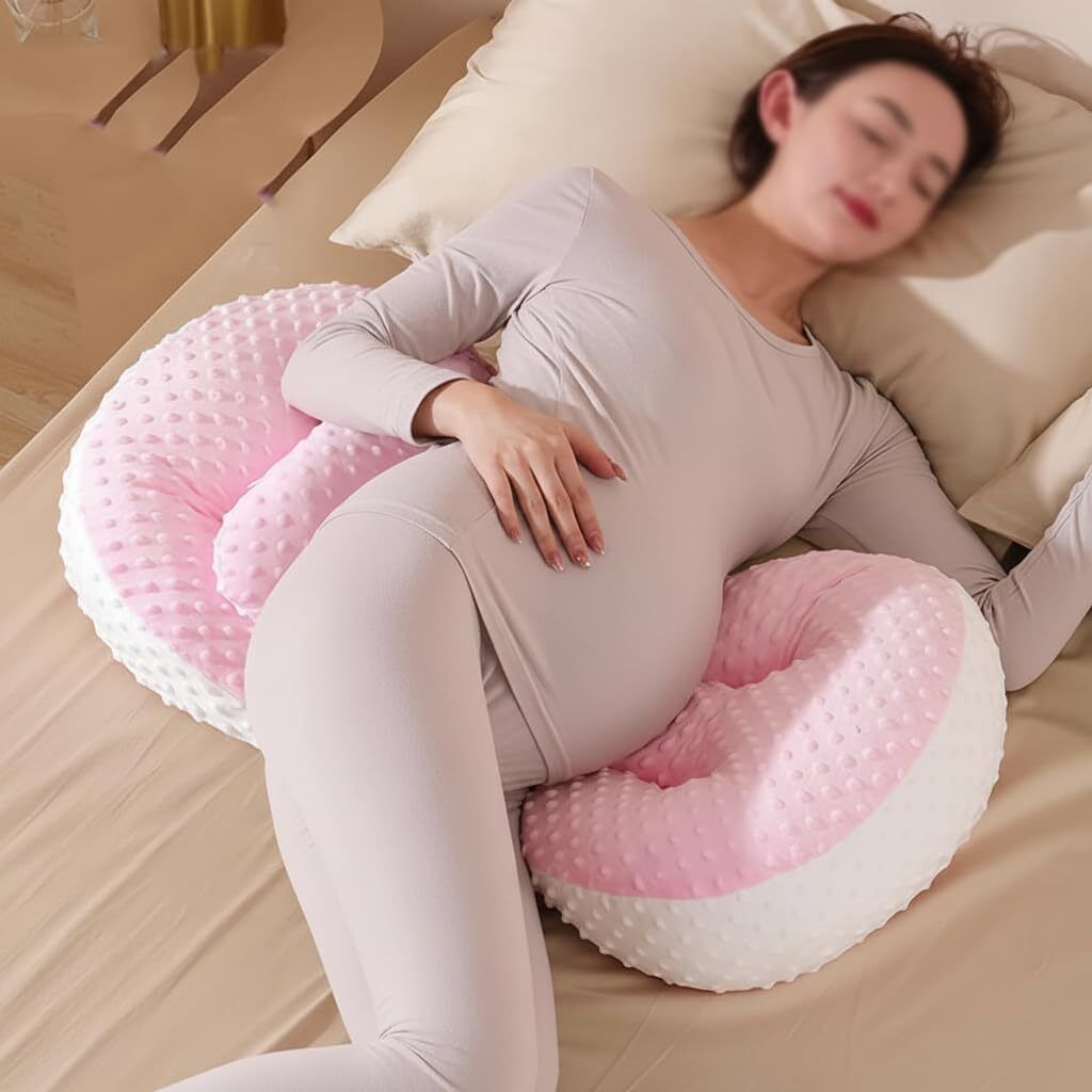 kurmiya Cotton Pregnancy Pillow Pack of 1 Solid Maternity Comfort Series-picture-47