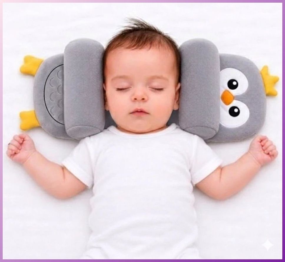 Microfibre Baby Pillow Pack of 1 Animals GHALIB Comfort Series-image-22