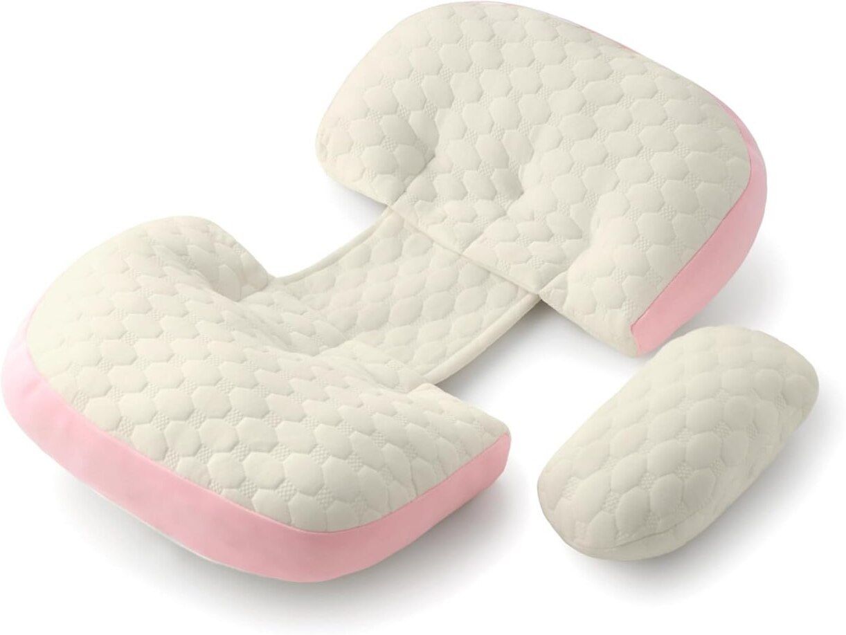Foam Pregnancy Pillow Pack of 1 Solid-image-25