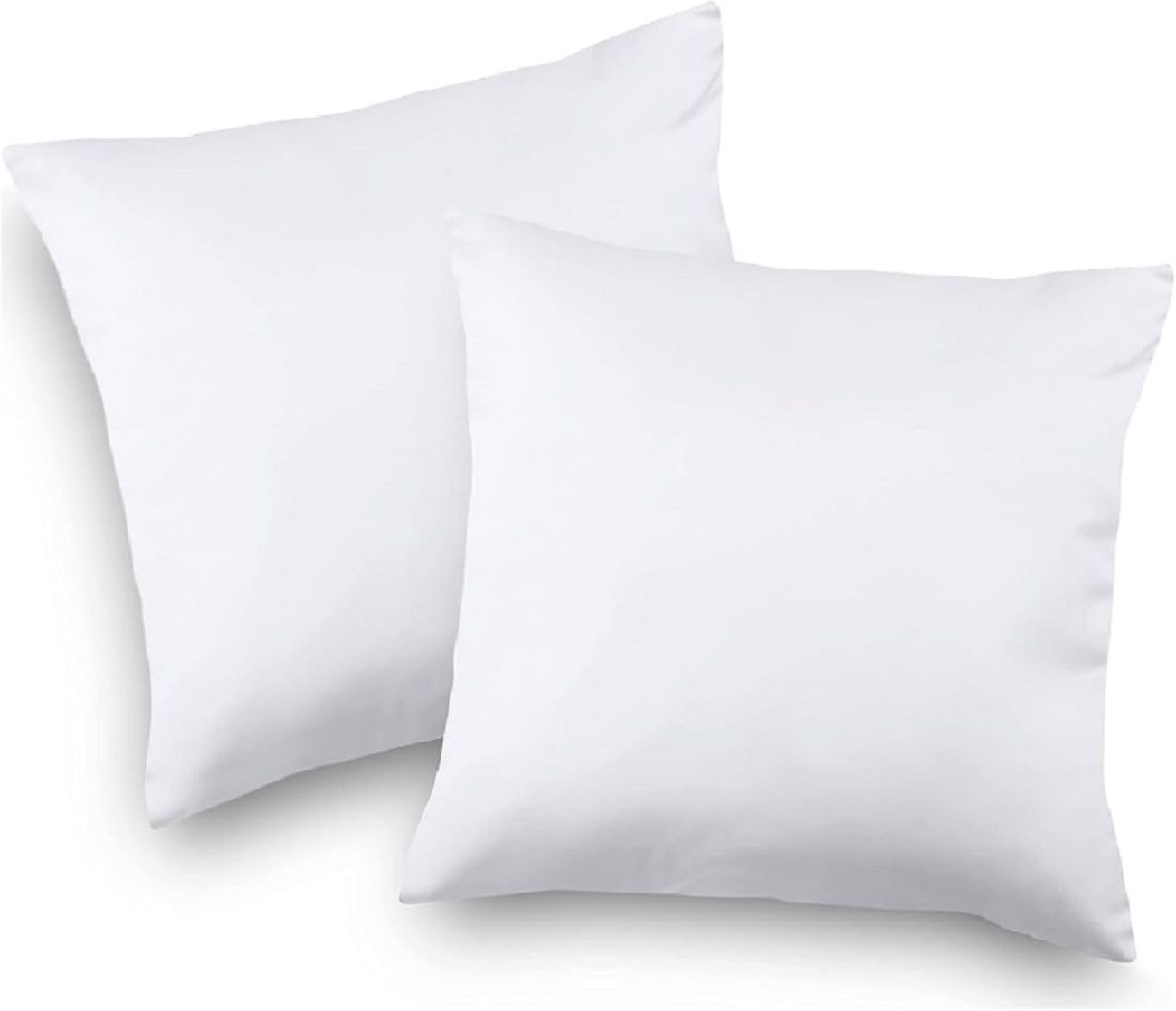 Polyester Fibre Cushion Pack of 2 Solid 24x24 inch big size cushion for sofa pillow set of 2 (60 cm*60 cm)-image-20