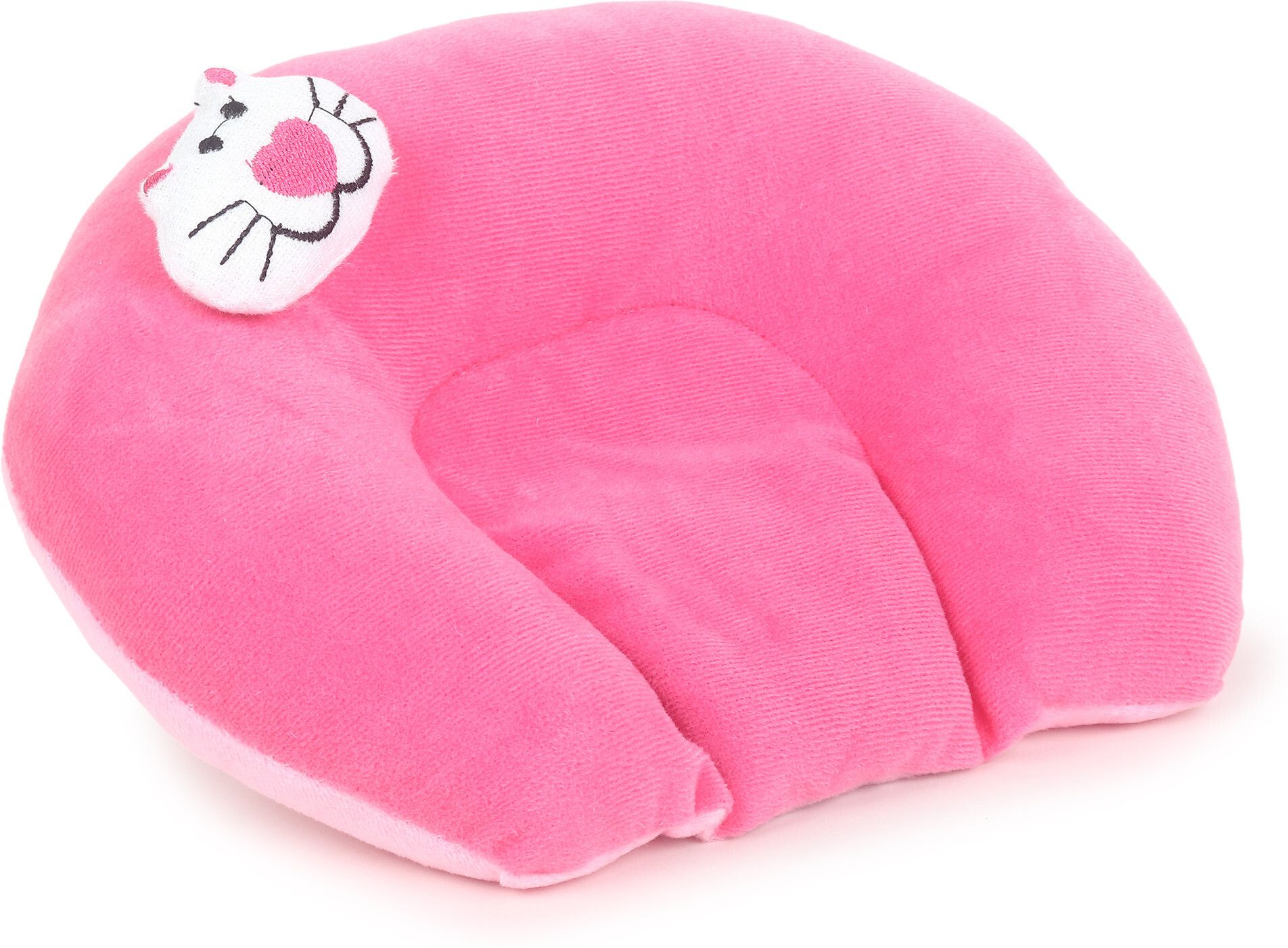 Mustard Seeds Baby Pillow Pack of 1 Animals BABY SEED PILLOW, Pillow for Newborn Baby-Round Head Shaping Pillow, 0-12 Months-image-17