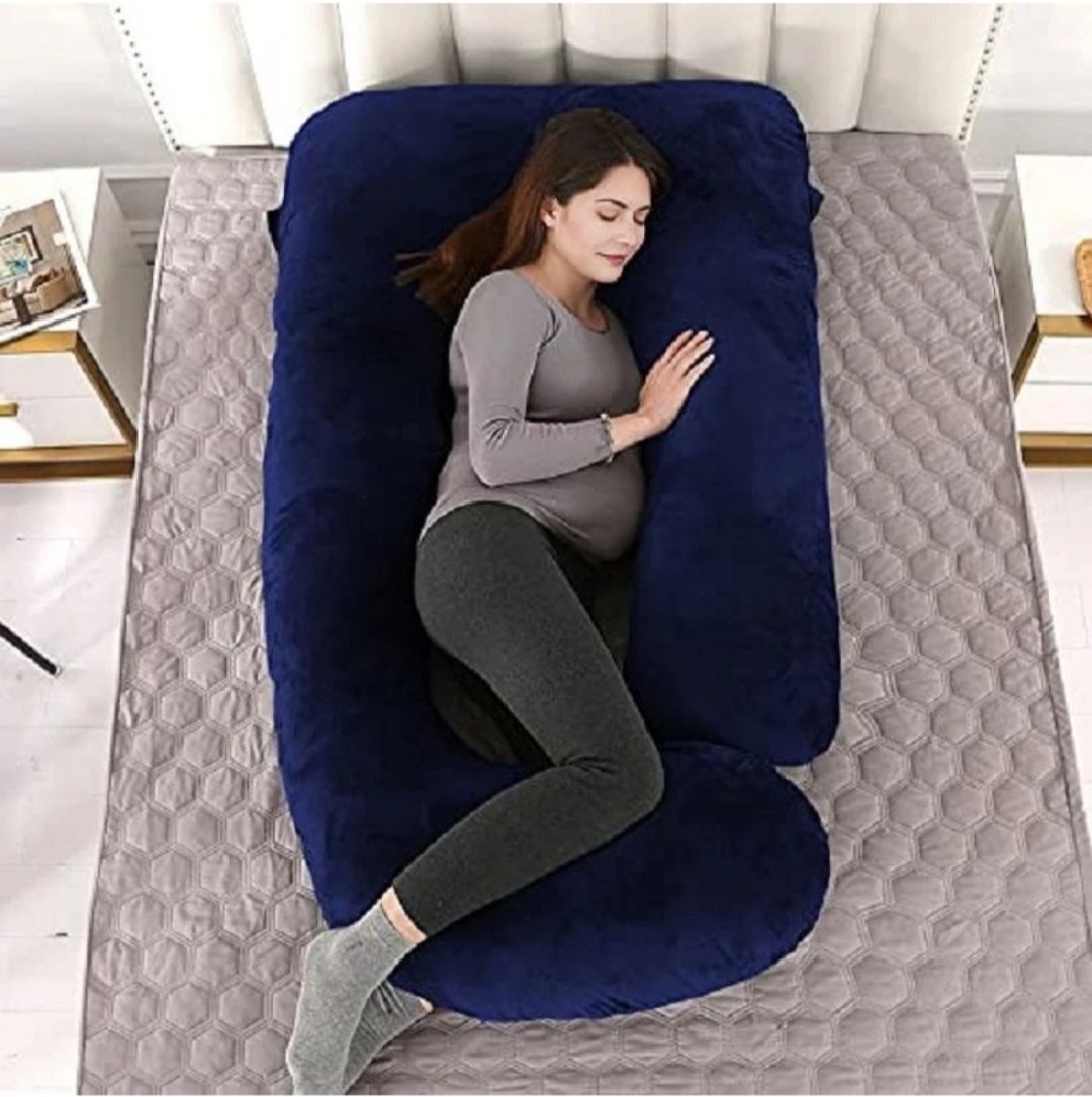 masterg Cotton, Microfibre Pregnancy Pillow Pack of 1 Solid comfort Luxury-picture-14