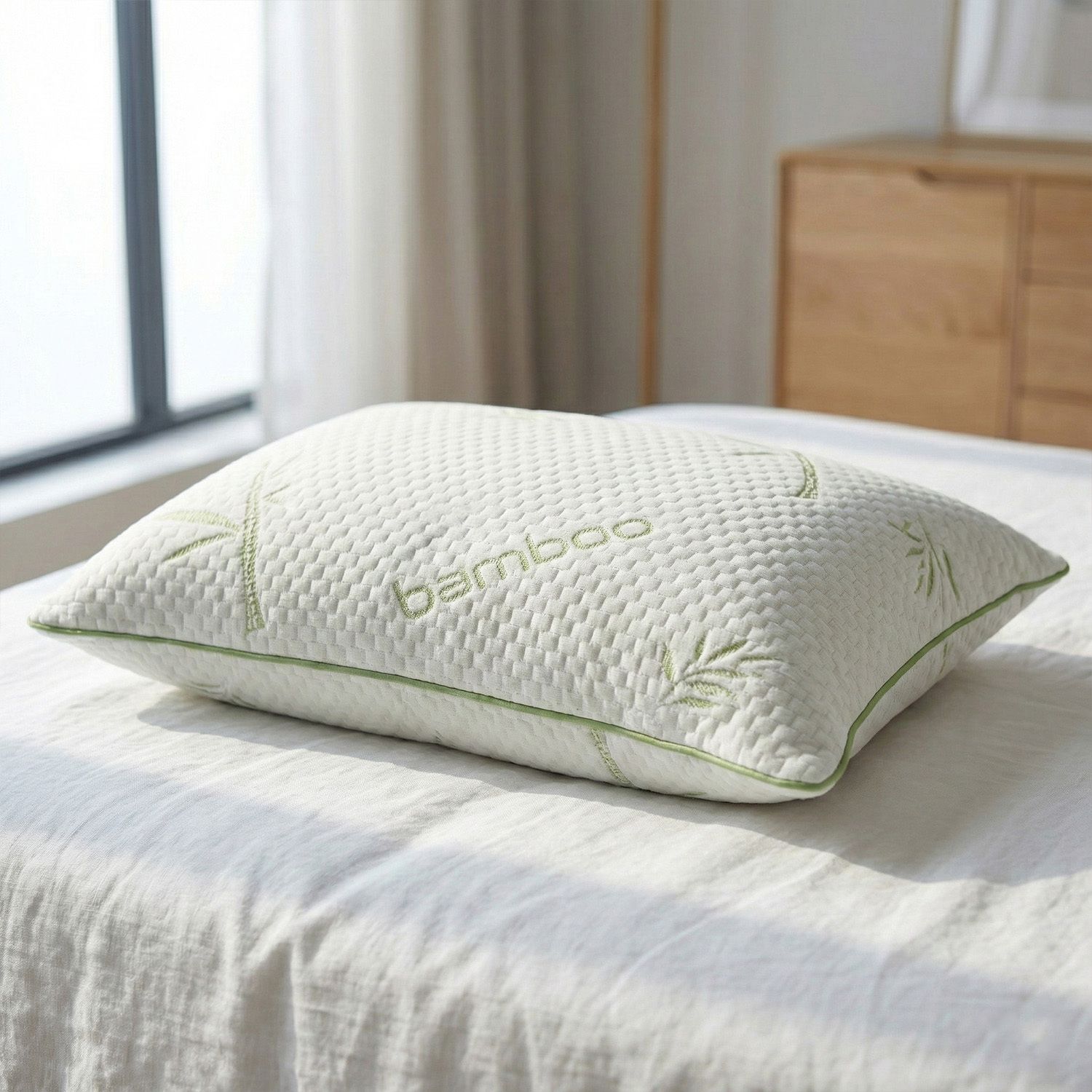 Microfibre Sleeping Pillow Pack of 1 Solid Soft Microfiber Pillows-image-39