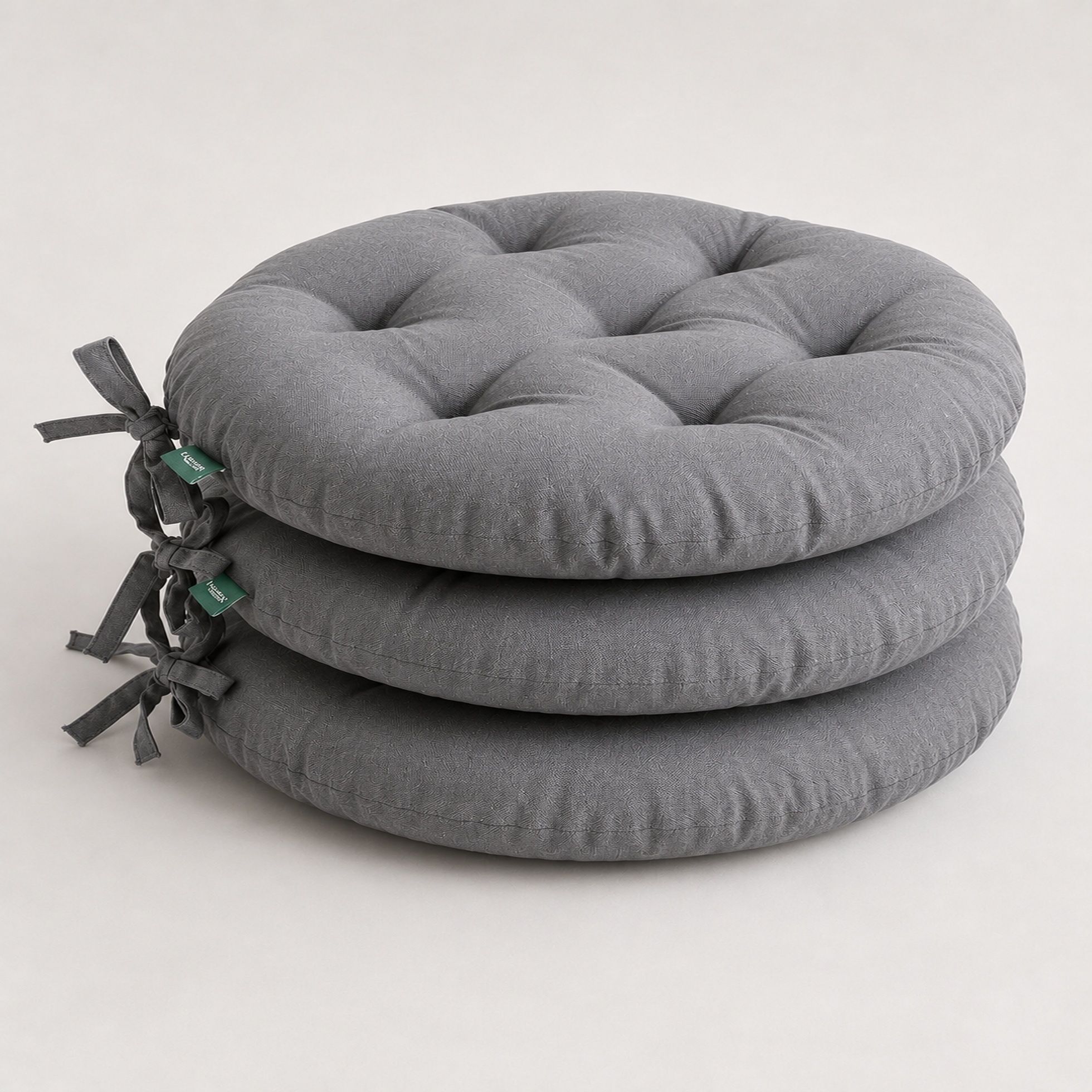 bhebha Microfibre Chair Pad Pack of 3 Solid-picture-28