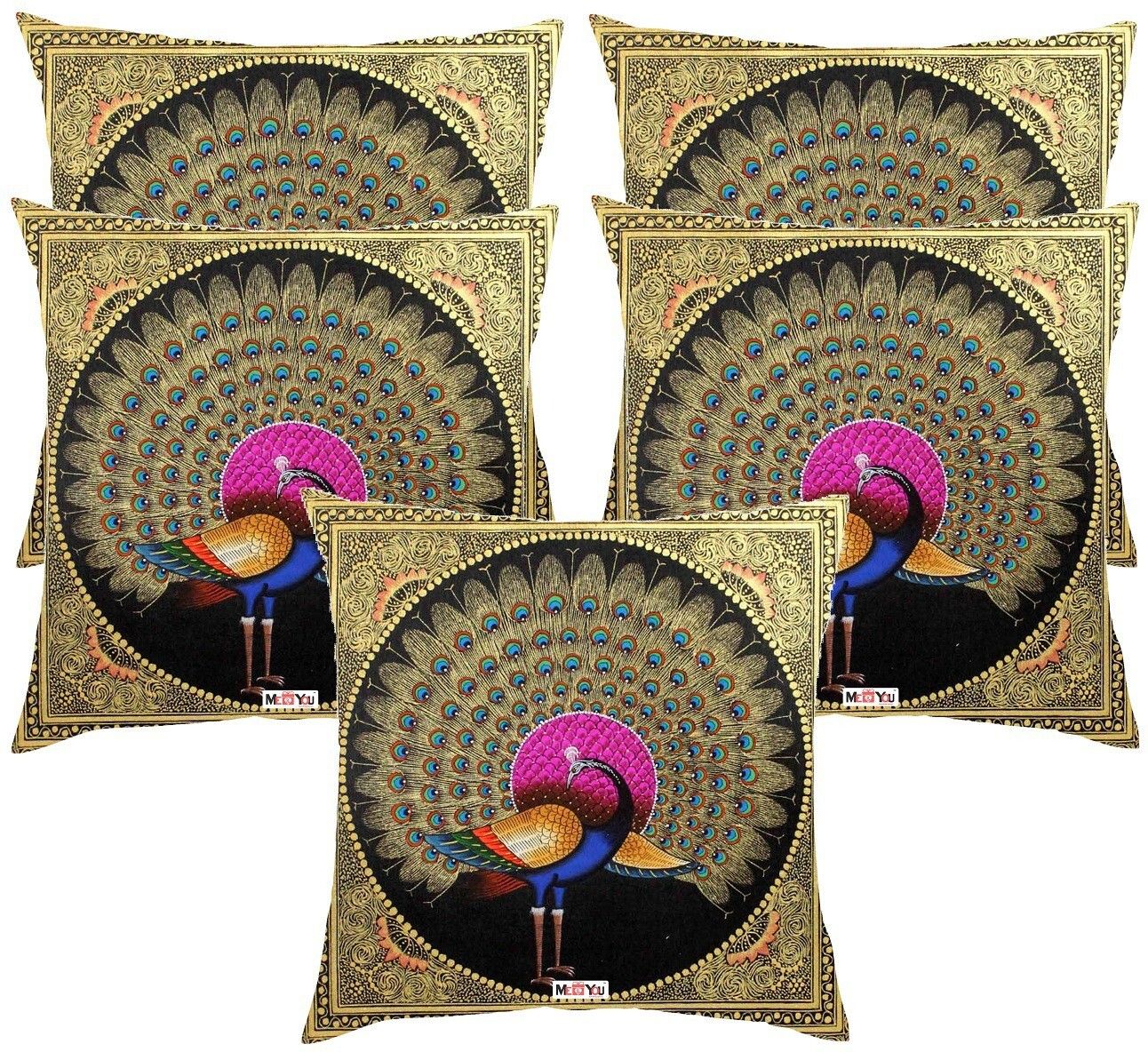 me&you Trending Microfibre Motifs Cushion Pack of 5-picture-20
