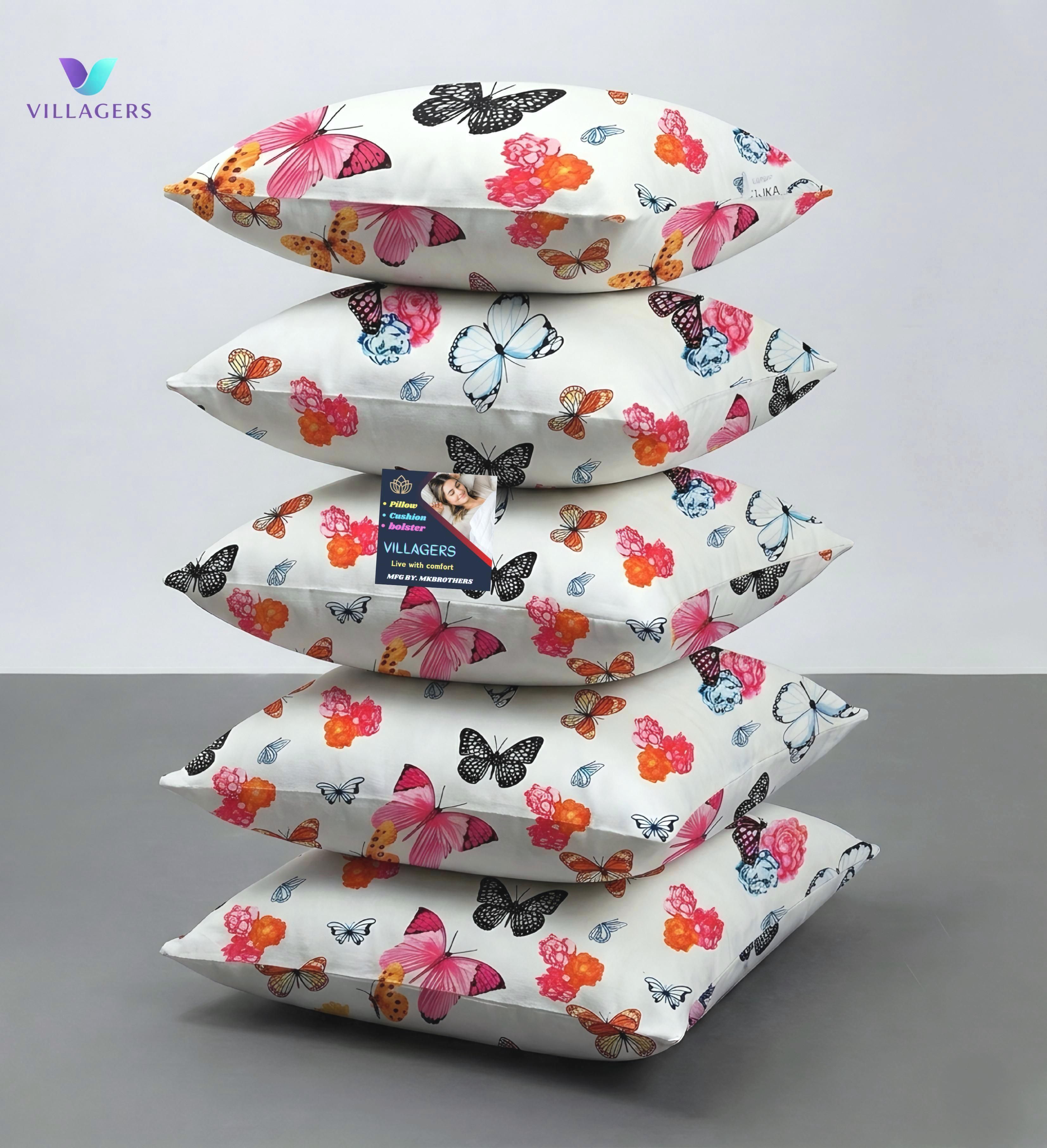 Cotton Cushion Pack of 5 Solid-image-28