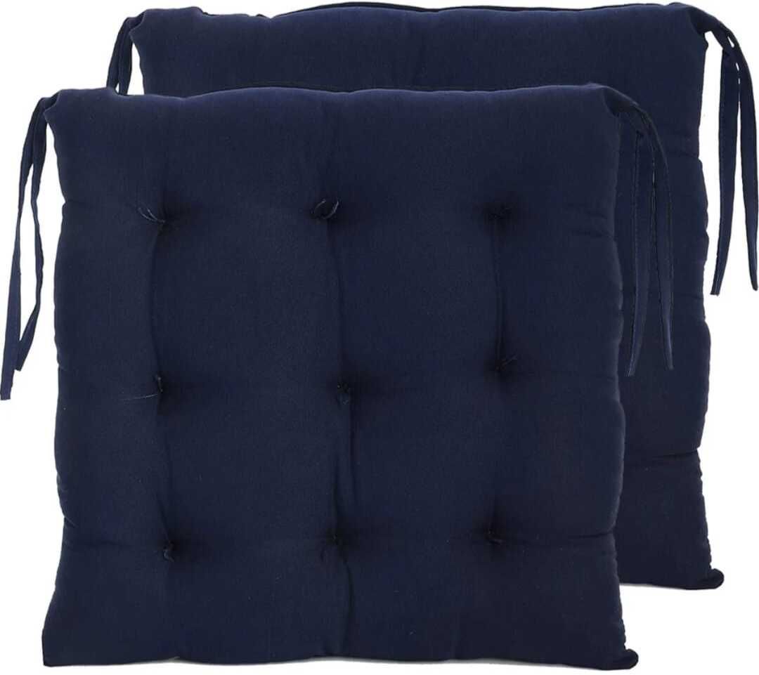 jojo Microfibre Chair Pad Pack of 2 Solid-picture-37