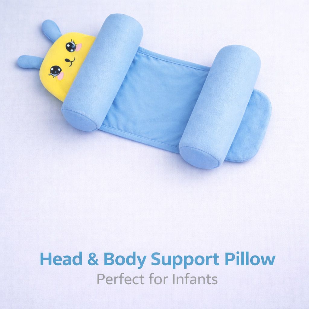 Cotton Baby Pillow Pack of 1 Animals Baby Neck Pillow-image-34
