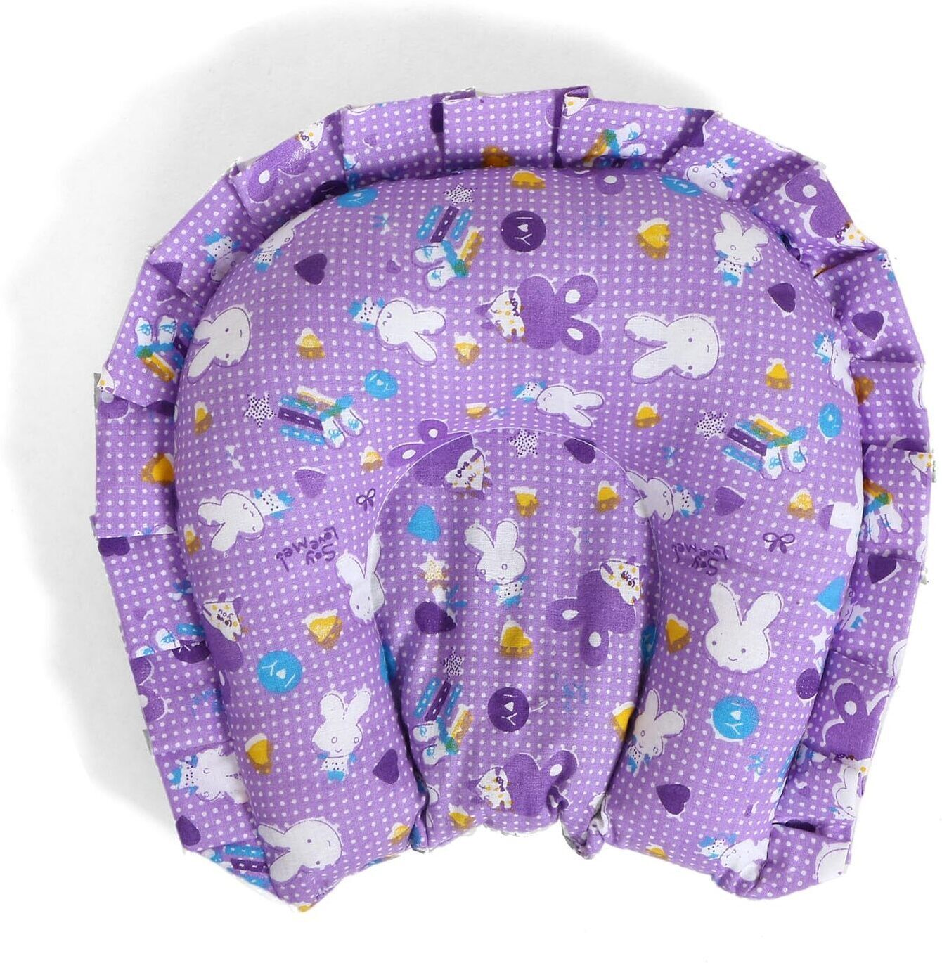 Mustard Seeds Baby Pillow Pack of 1 Solid Rabbit-image-29
