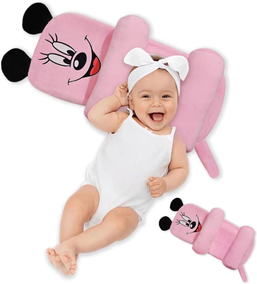 Cotton Baby Pillow Pack of 1 Animals Baby Neck Pillow-image-35