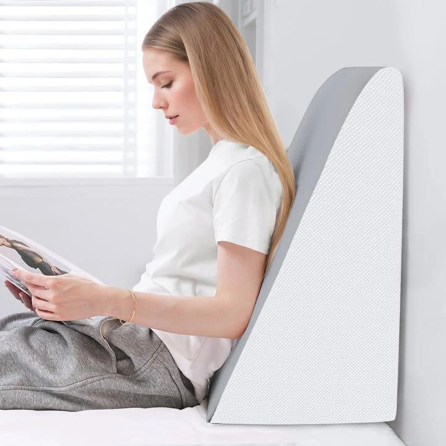 Bed Wedge Foam Solid Orthopaedic Pillow Pack of 1-image-44
