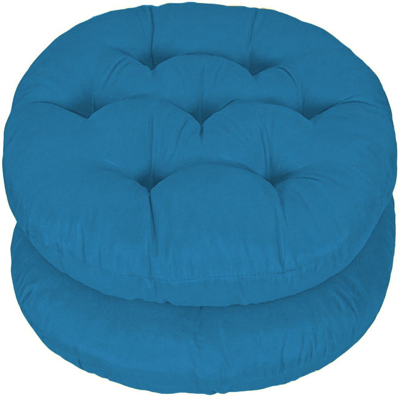 mom's moon Polyester Fibre Chair Pad Pack of 2 Solid-picture-13