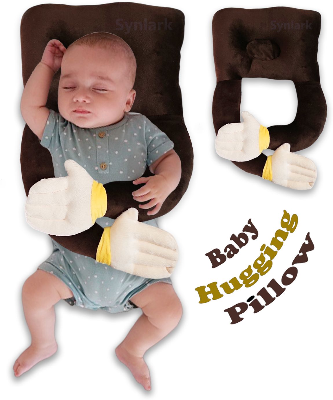 Pillow Cotton Solid Baby Pillow Pack of 1