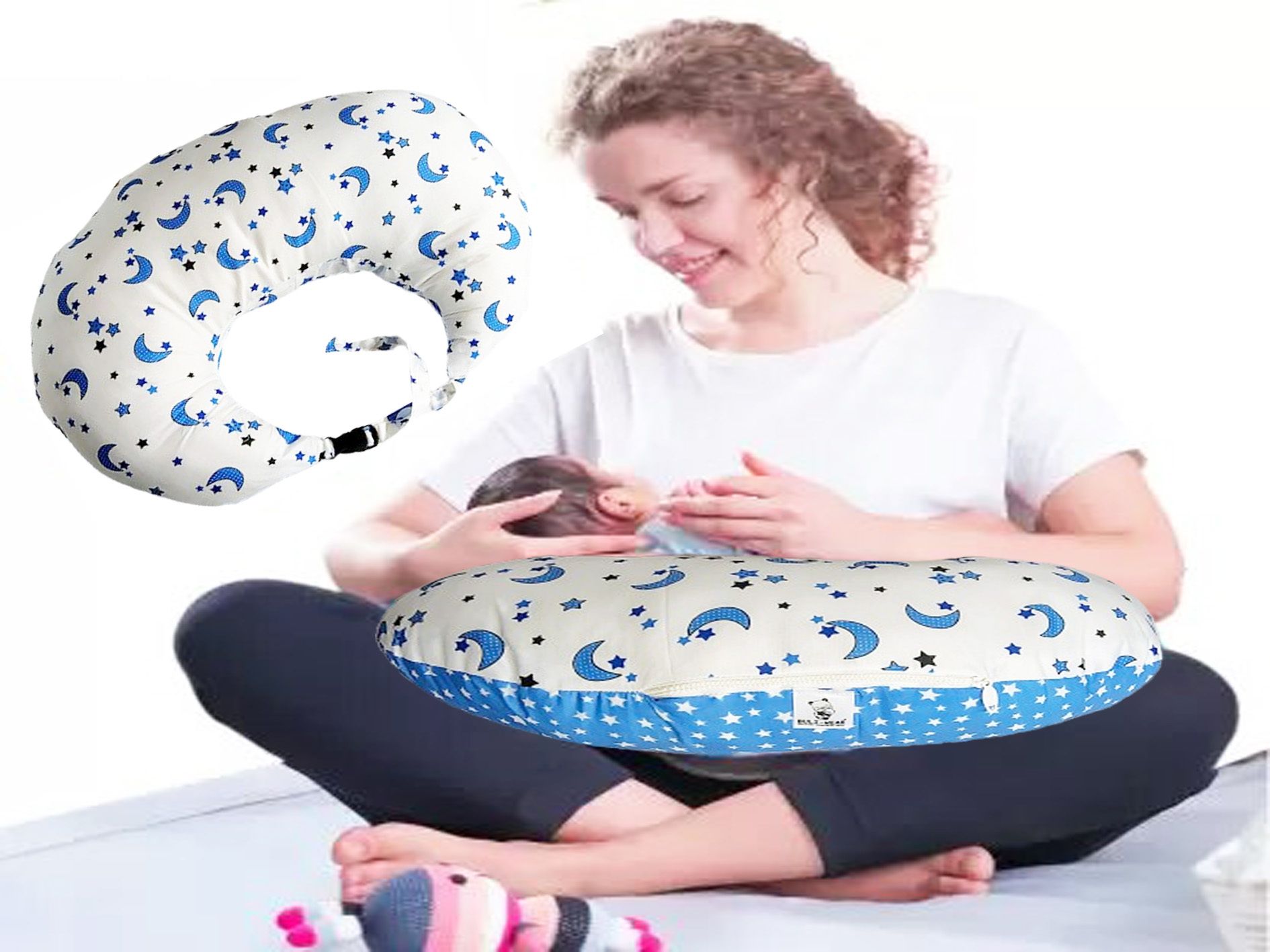 New Born Baby Adjustable Feeding Pillow, Maternity Feeding Pillow Breastfeeding Pillow
