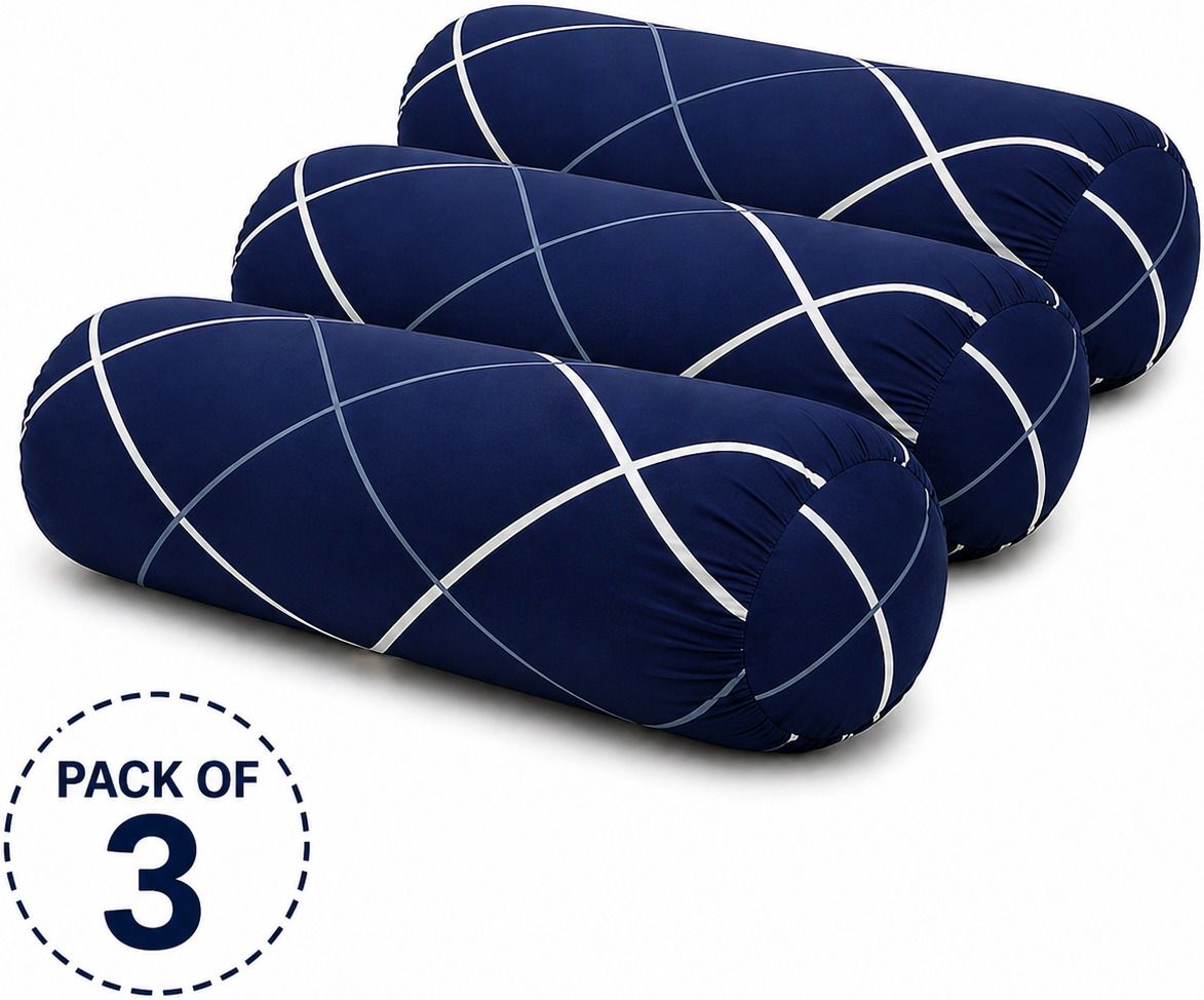 Microfibre Bolster Pack of 3 Geometric-image-16