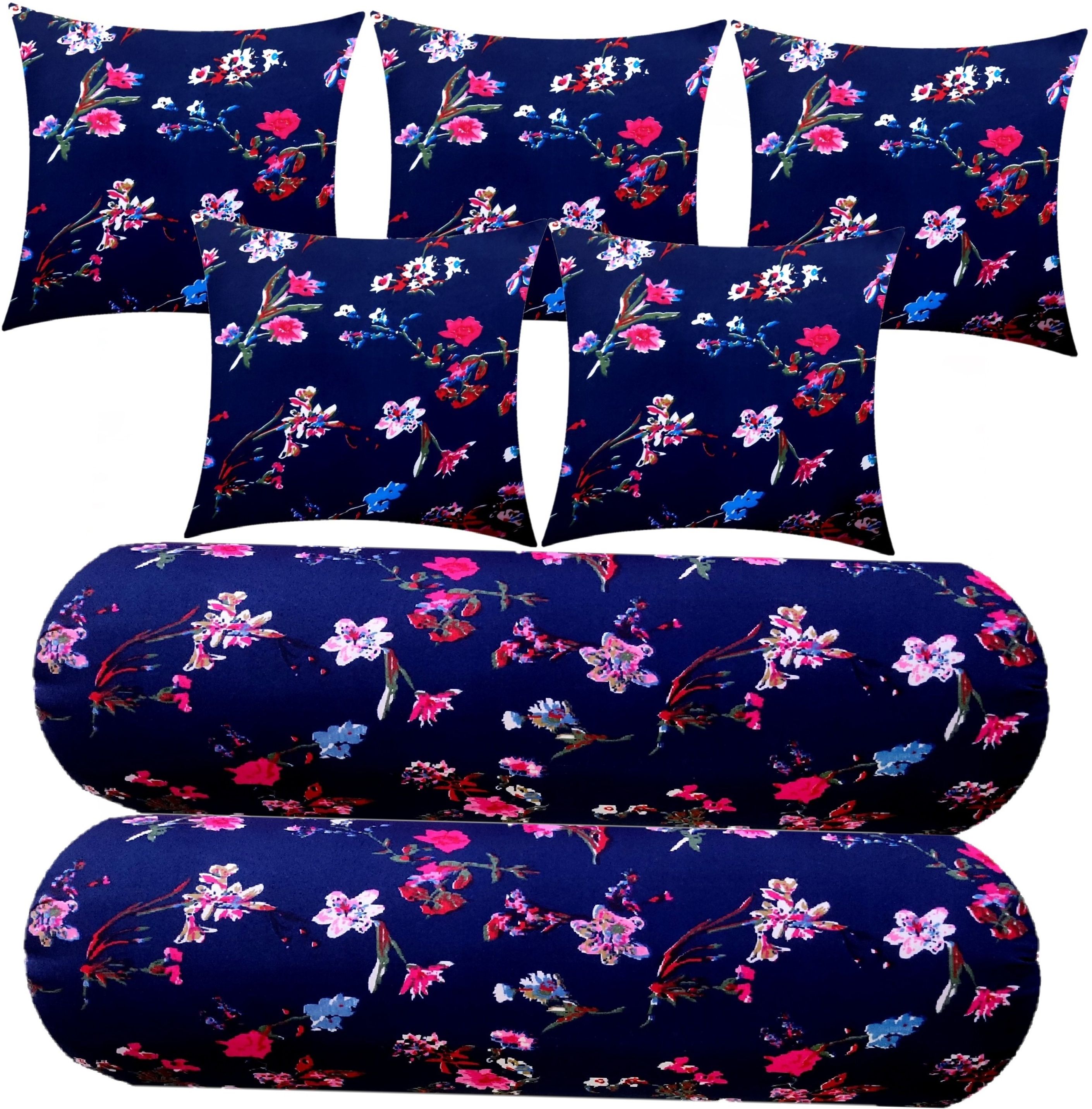 changers Microfibre Floral Bolster Pack of 7-picture-36