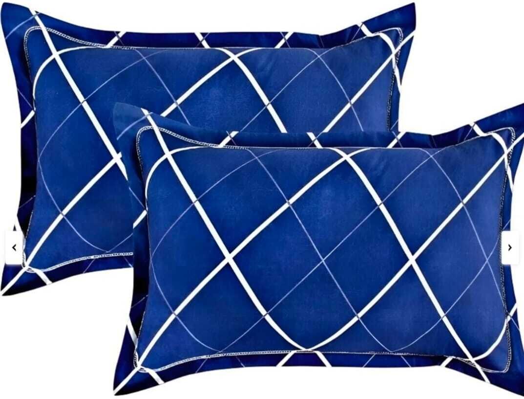 Polyester Fibre Sleeping Pillow Pack of 2 Solid-image-7