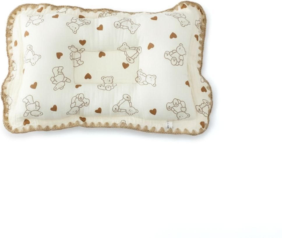 baby moo Foam Baby Pillow Pack of 1 Solid-picture-11