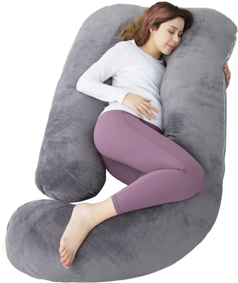 yashtu Microfibre Solid Pregnancy Pillow Pack of 1-picture-23