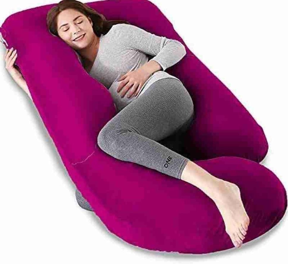 joxman pillow Microfibre Solid Pregnancy Pillow Pack of 1-picture-2